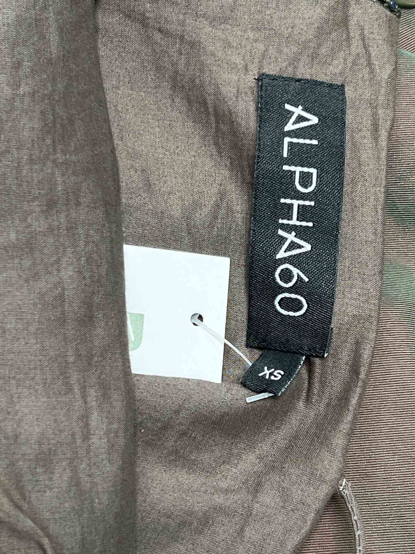 Size XS | Alpha60 Green Shot Helena Playsuit