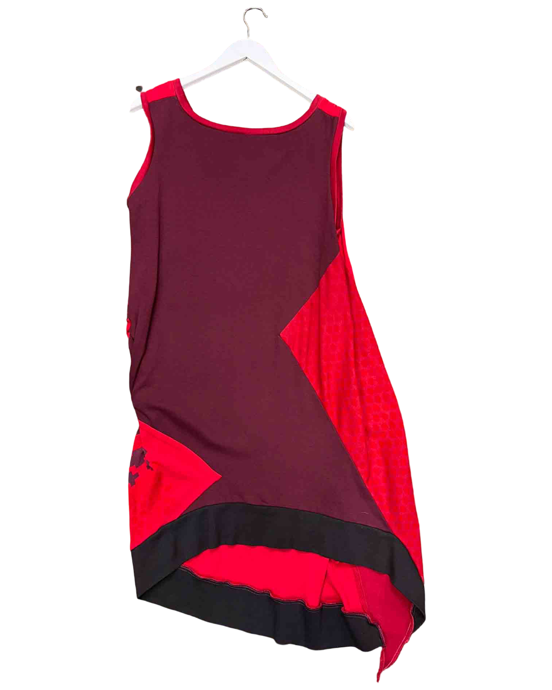 Size XL | FOOL Red Patterned Dress