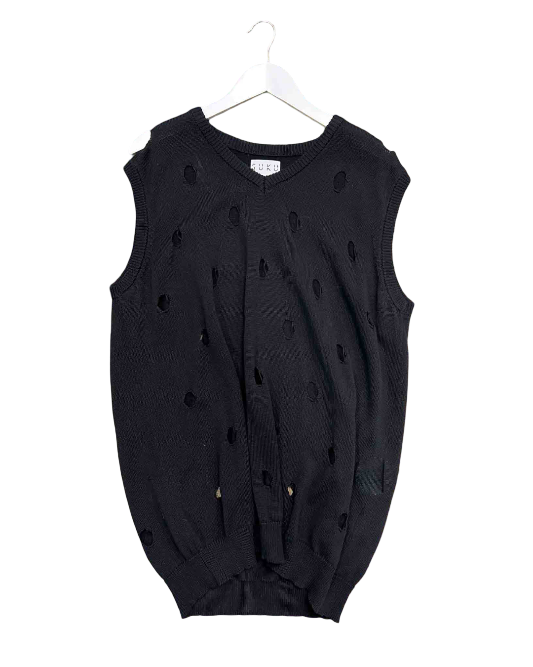Size 4 (14) | Suku Knitted Hole Vest