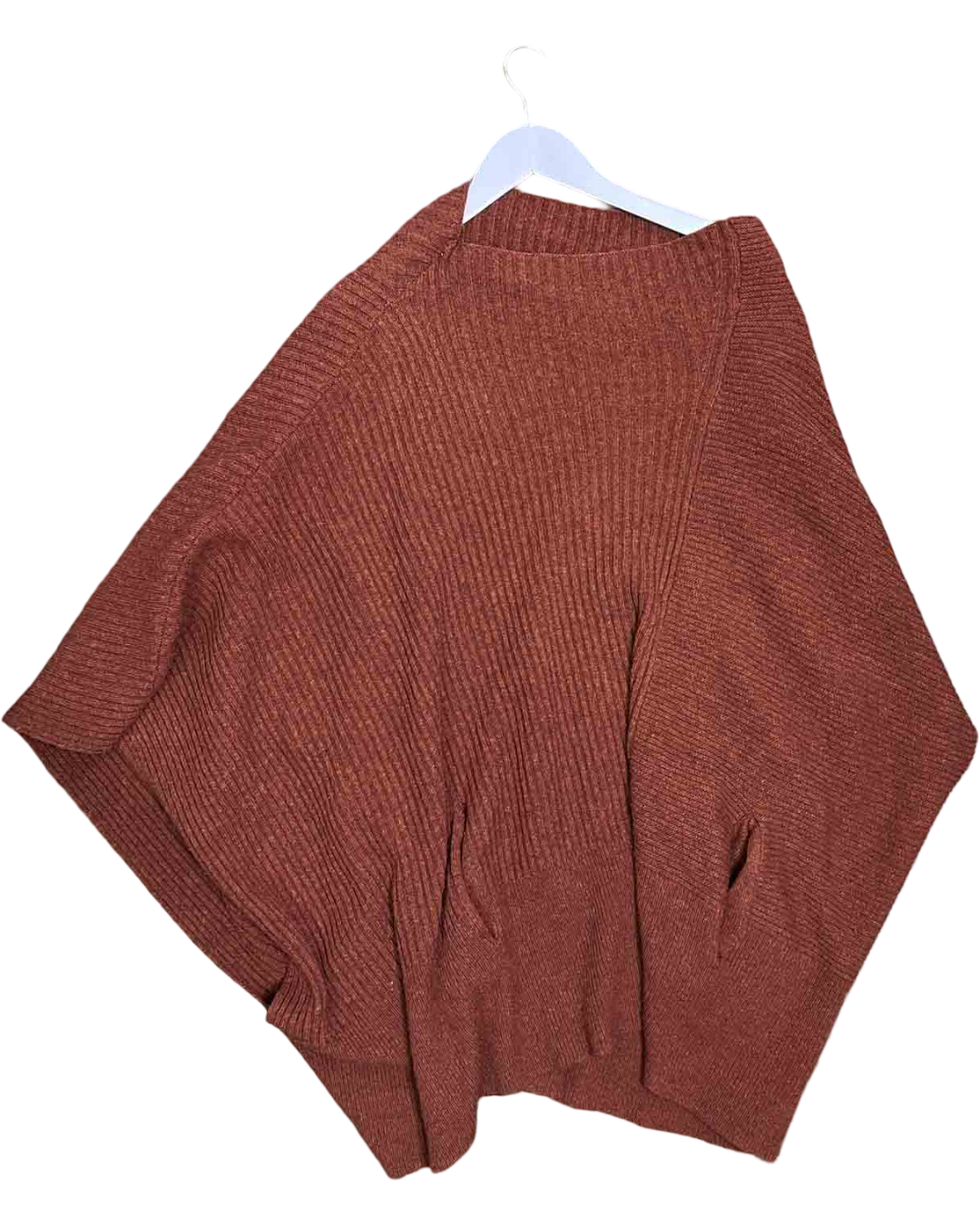 Size L |  Dogstar Oversized Knit Poncho Vest