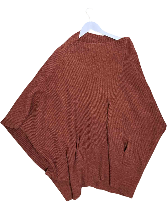 Size L |  Dogstar Oversized Knit Poncho Vest