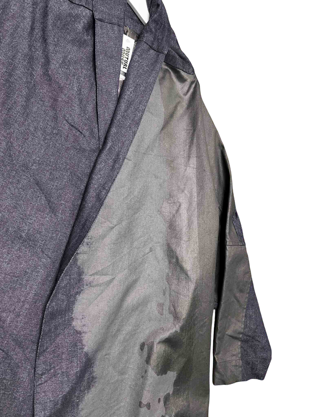 Size M | Moyuru Painted Denim Duster Coat NWT