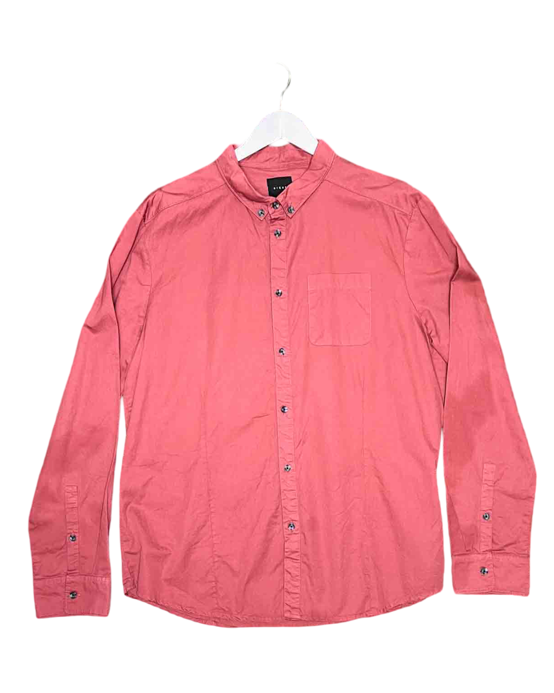 Size XXL | Nique Burgundy Cotton Shirt