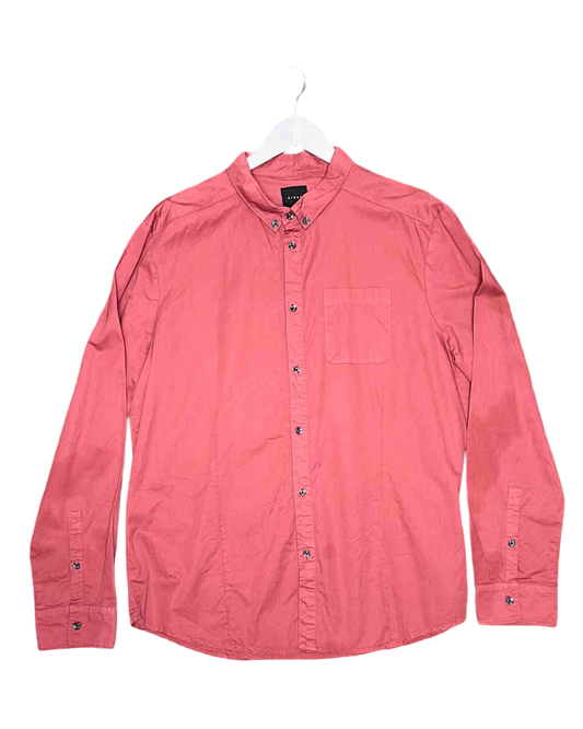 Size XXL | Nique Burgundy Cotton Shirt