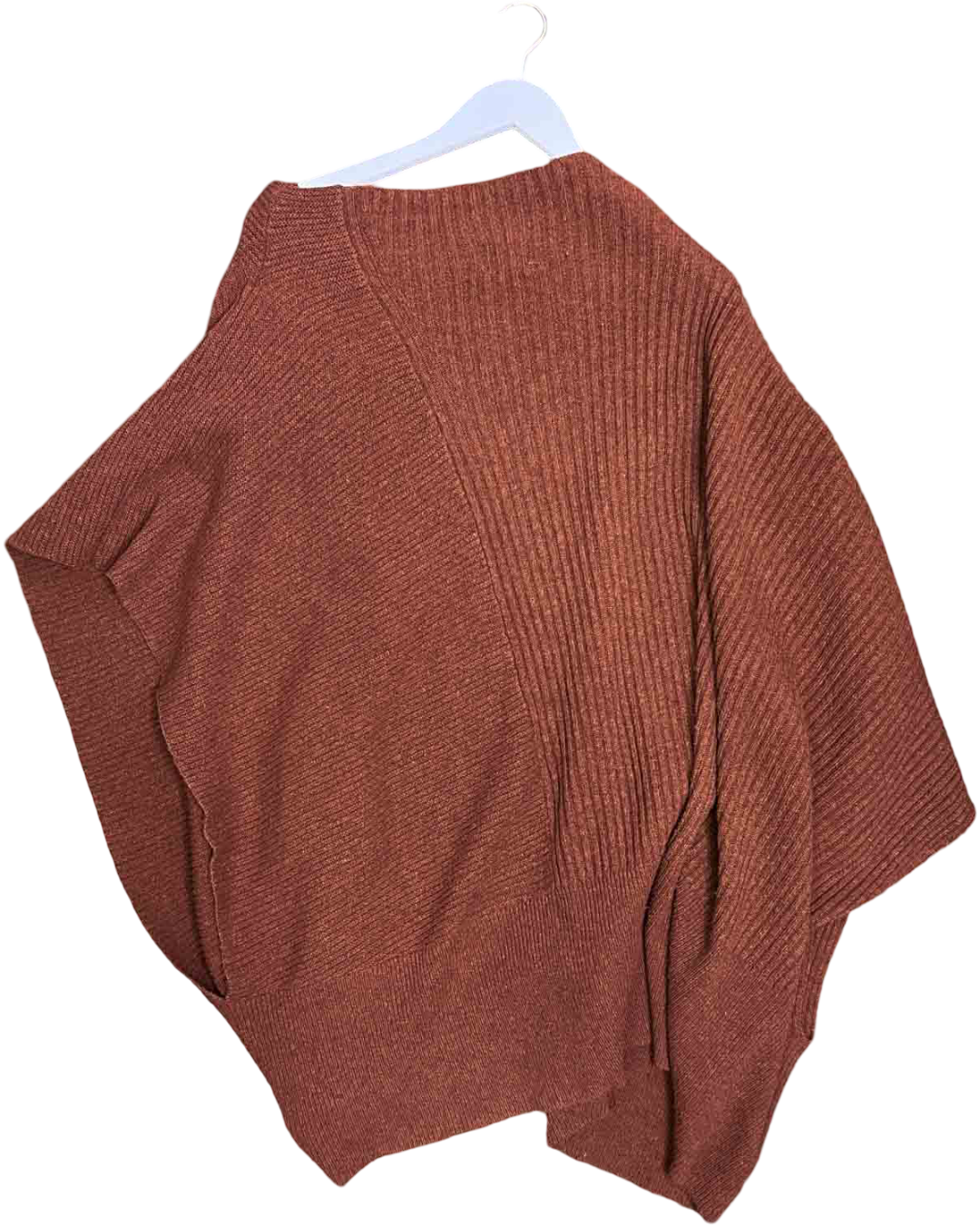 Size L |  Dogstar Oversized Knit Poncho Vest