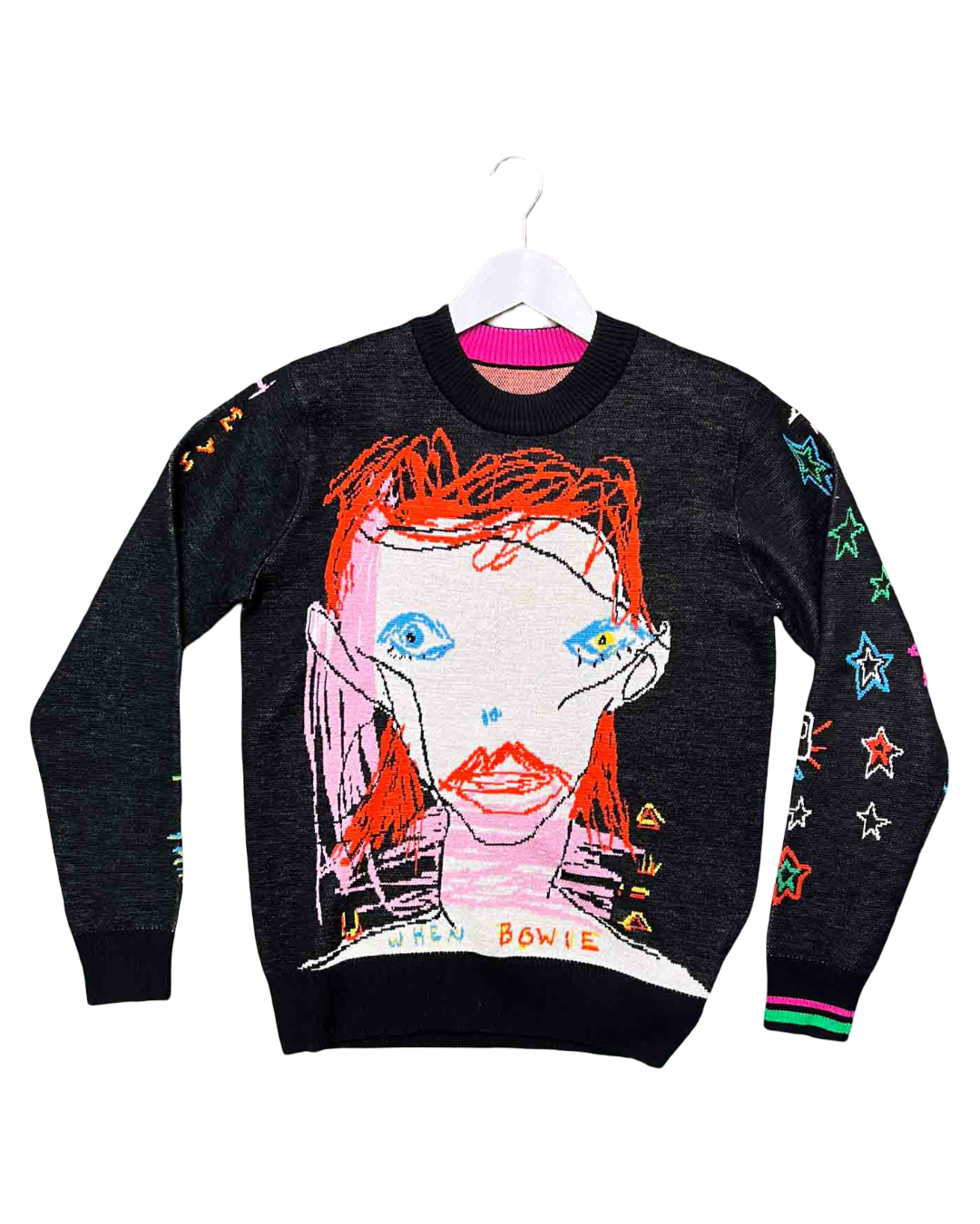 Szie S | Wah-Wah x Noel David Bowie Fielding Jumper