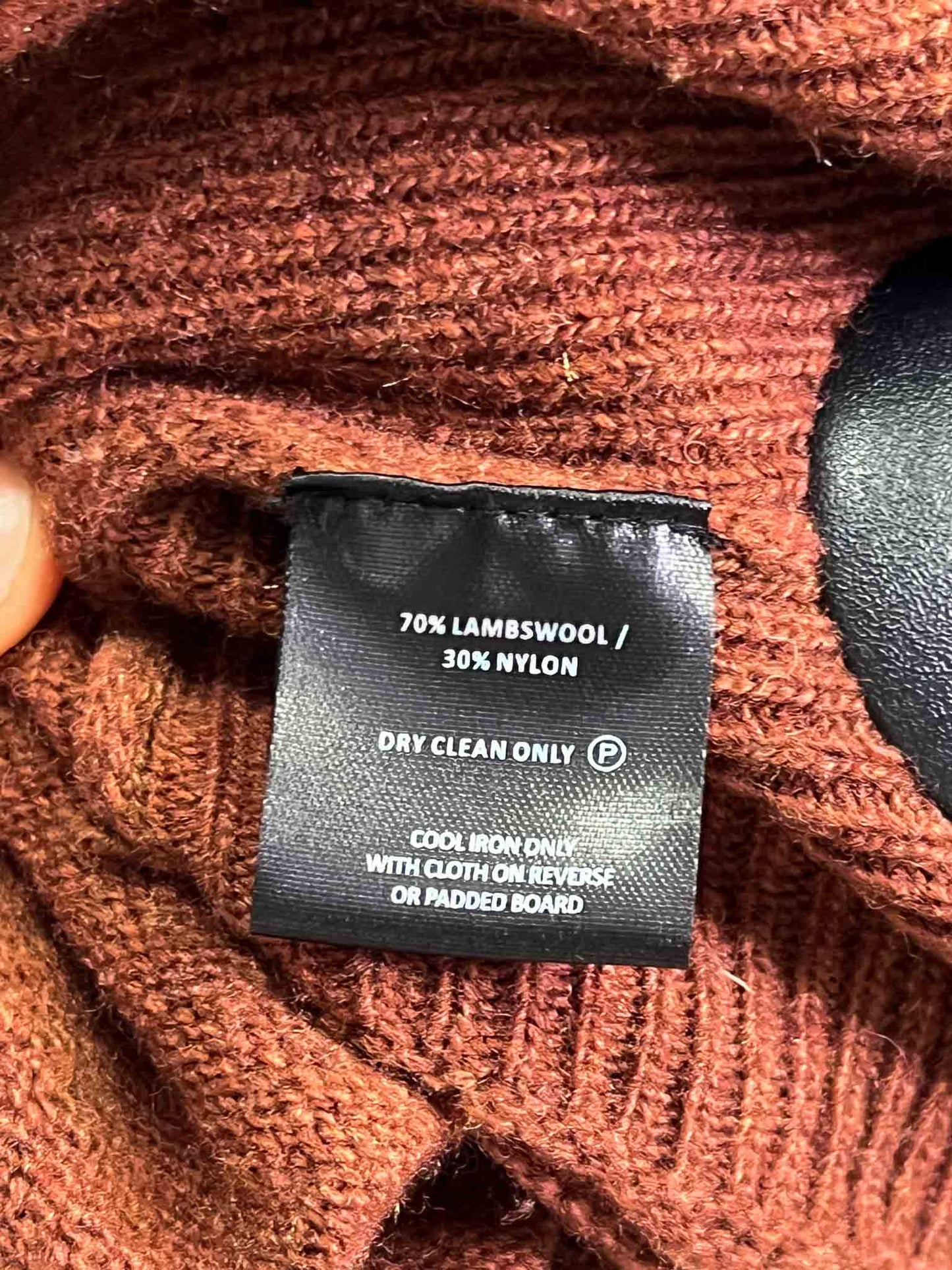 Size L |  Dogstar Oversized Knit Poncho Vest