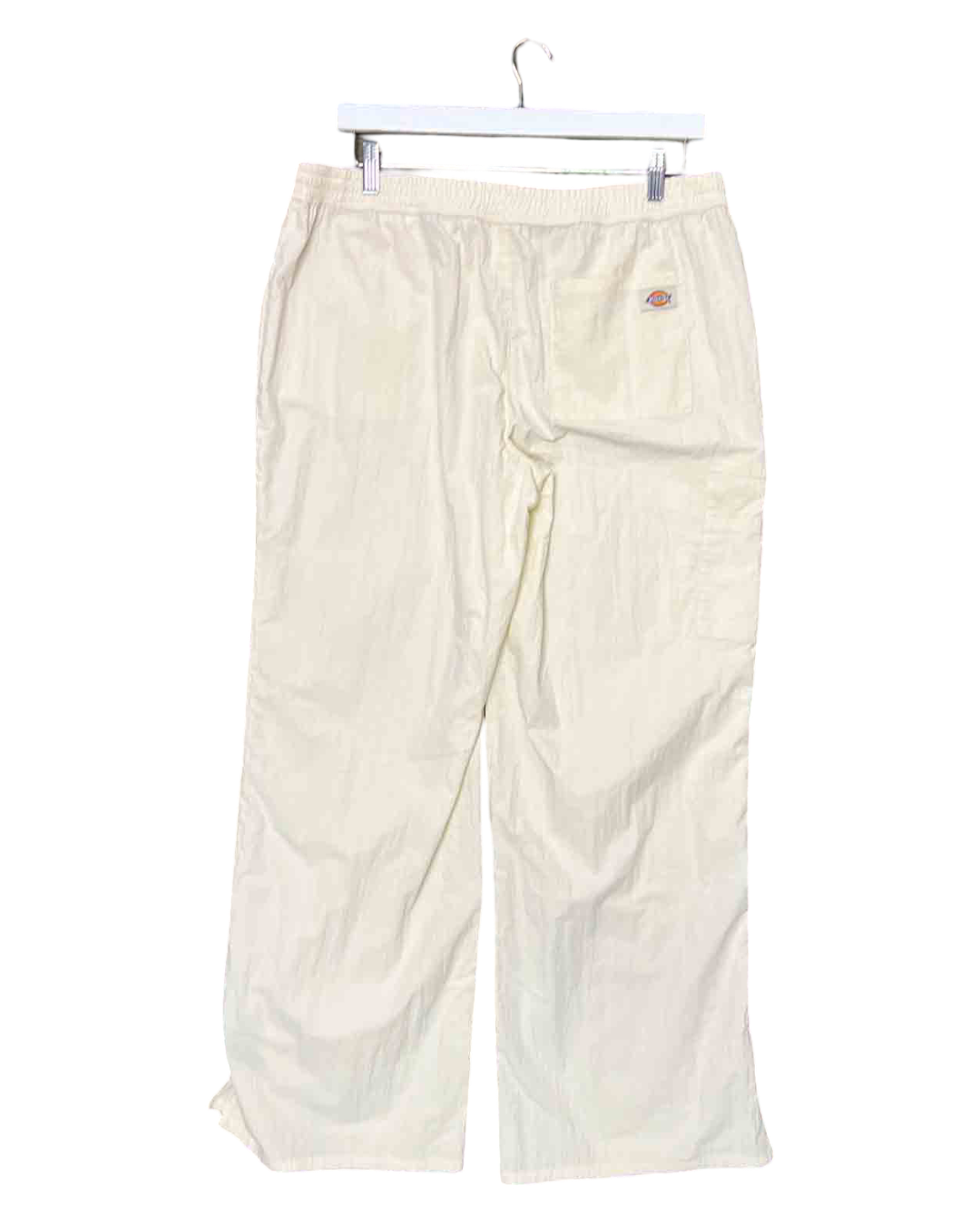 Size 12 | Dickies Cream Fisherville Parachute Pants