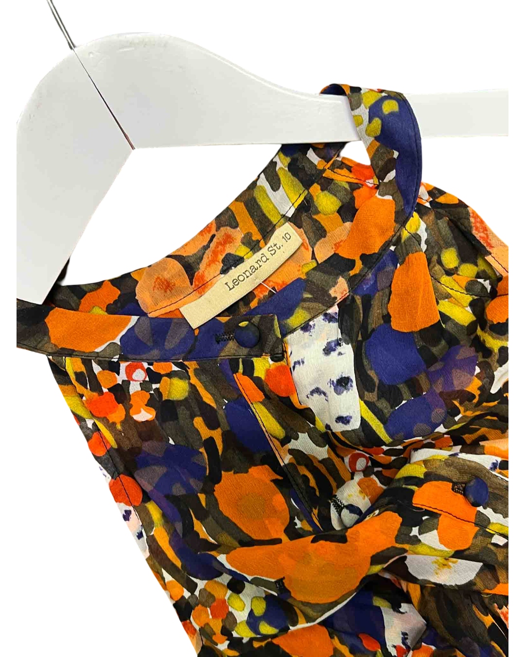 Size M | Leonard St. Sheer Multi Dress