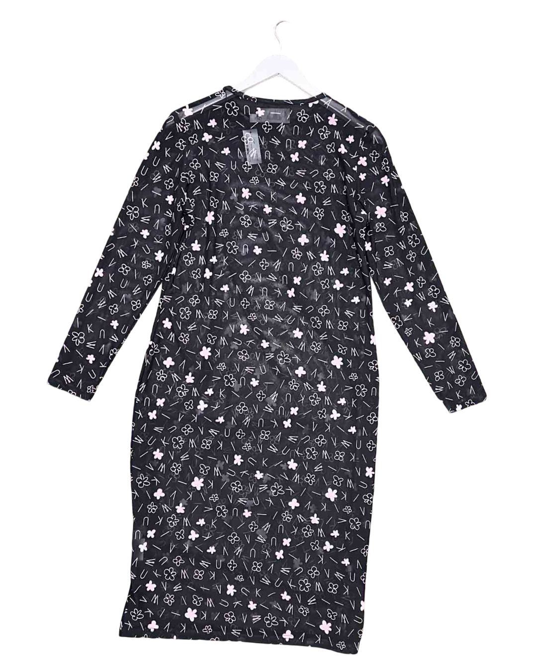 Size 12 | Kuwaii Floral Mesh Midi Dress