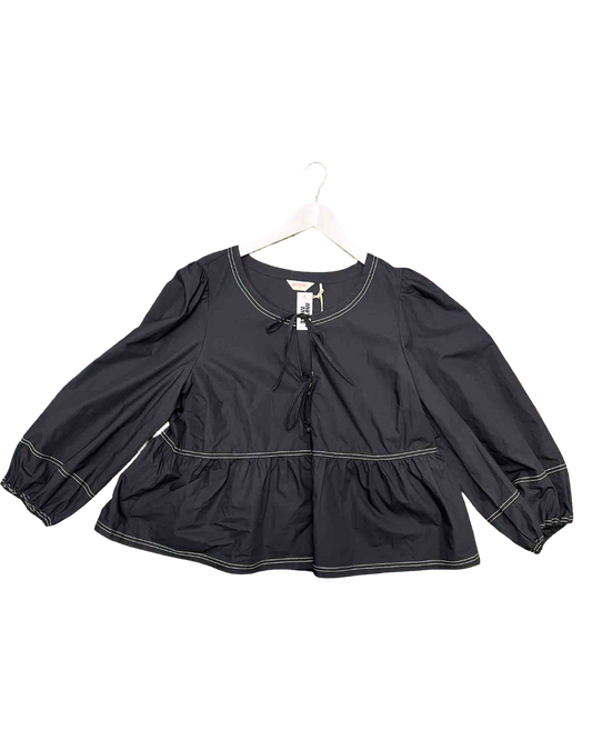 Size 18 | Gorman Black Flowy Top With Tags