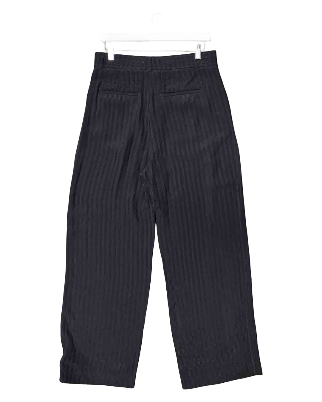 Size 12 | Everlane Black Ribbed Trousers