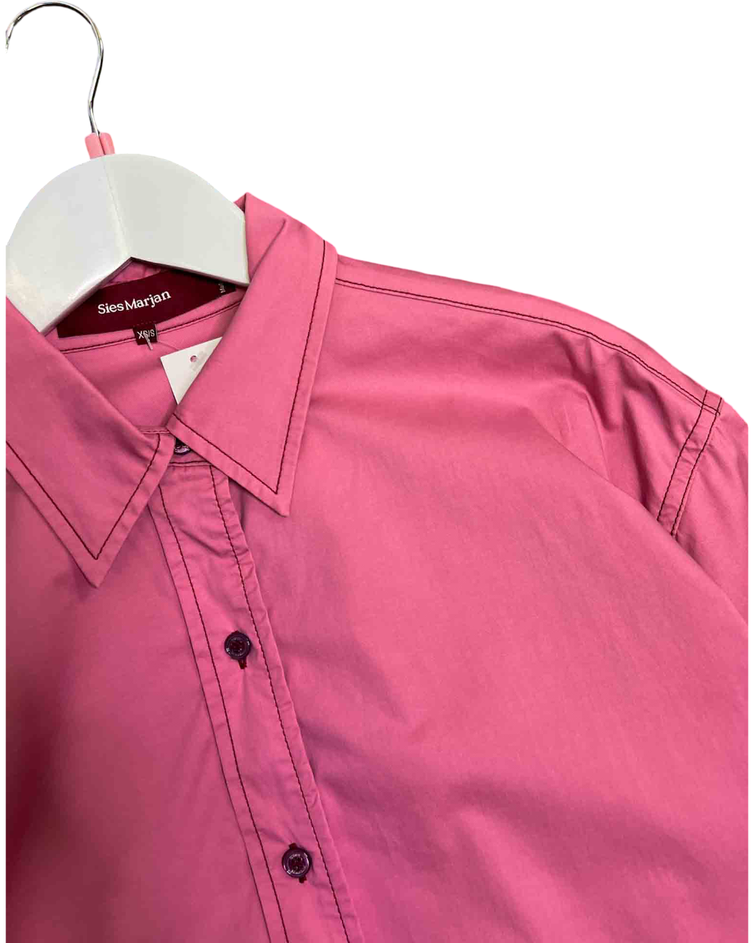 Size XS/S | Sies Marjan Pink Sander Washed Iridescent Shirt