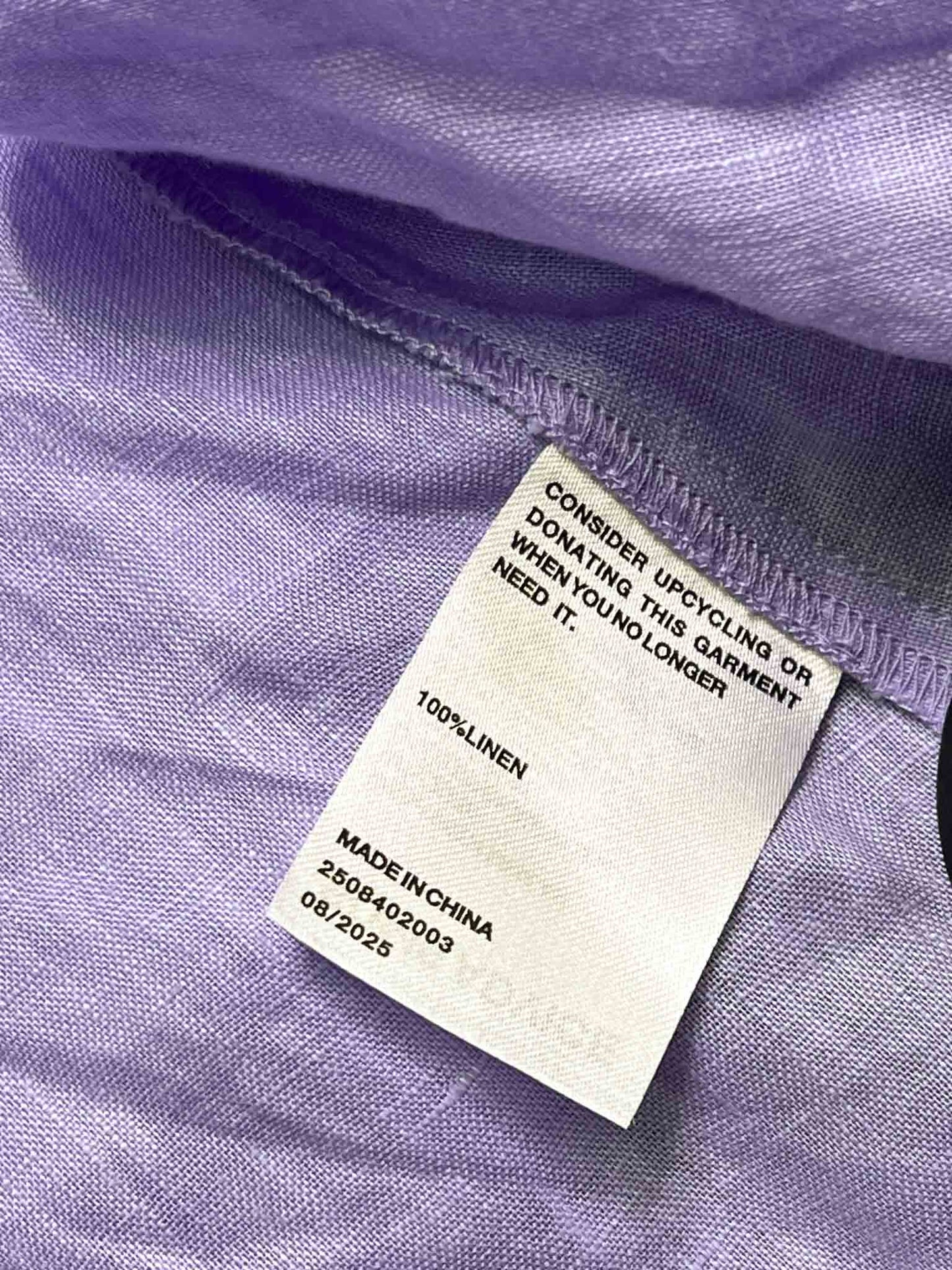 Size 22 | Commonry Lilac Linen Amelia Top
