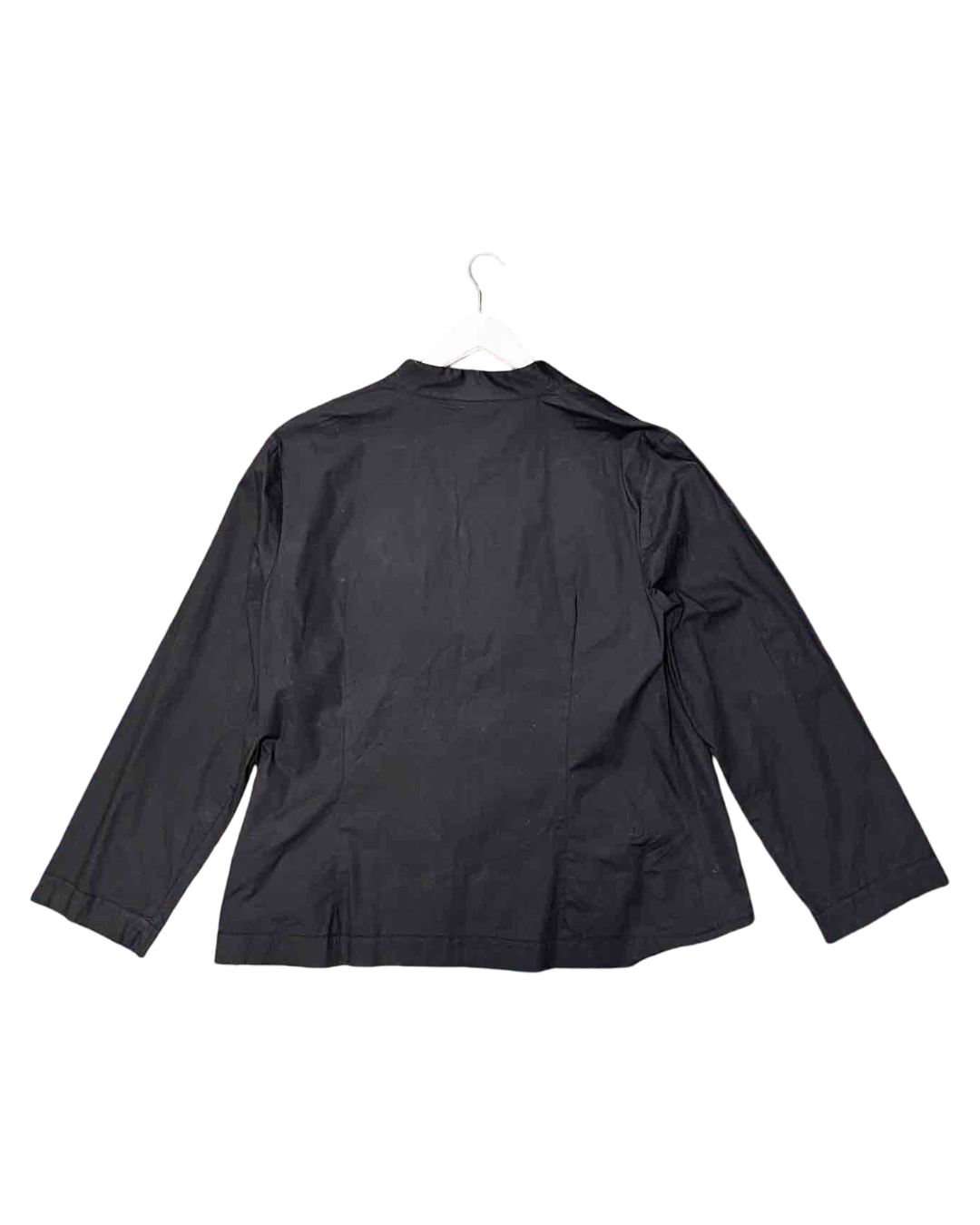 Size 4 (XL) | Nic. Black Cotton V-Neck Shirt