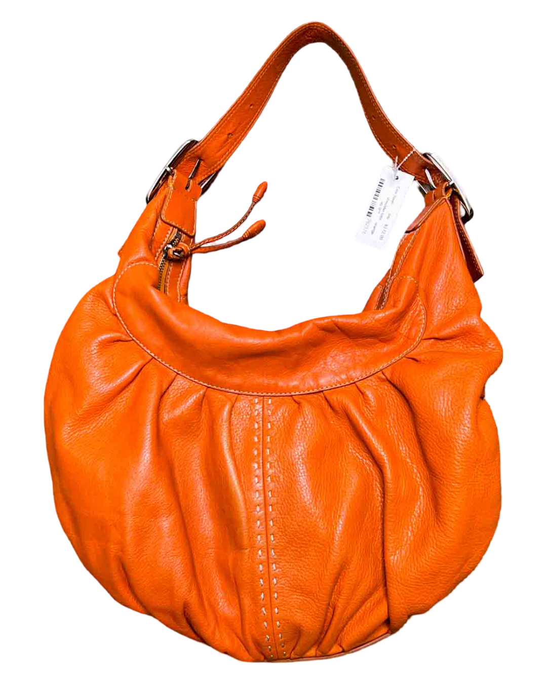 Cole Haan Orange Slouchy Shoulder Bag