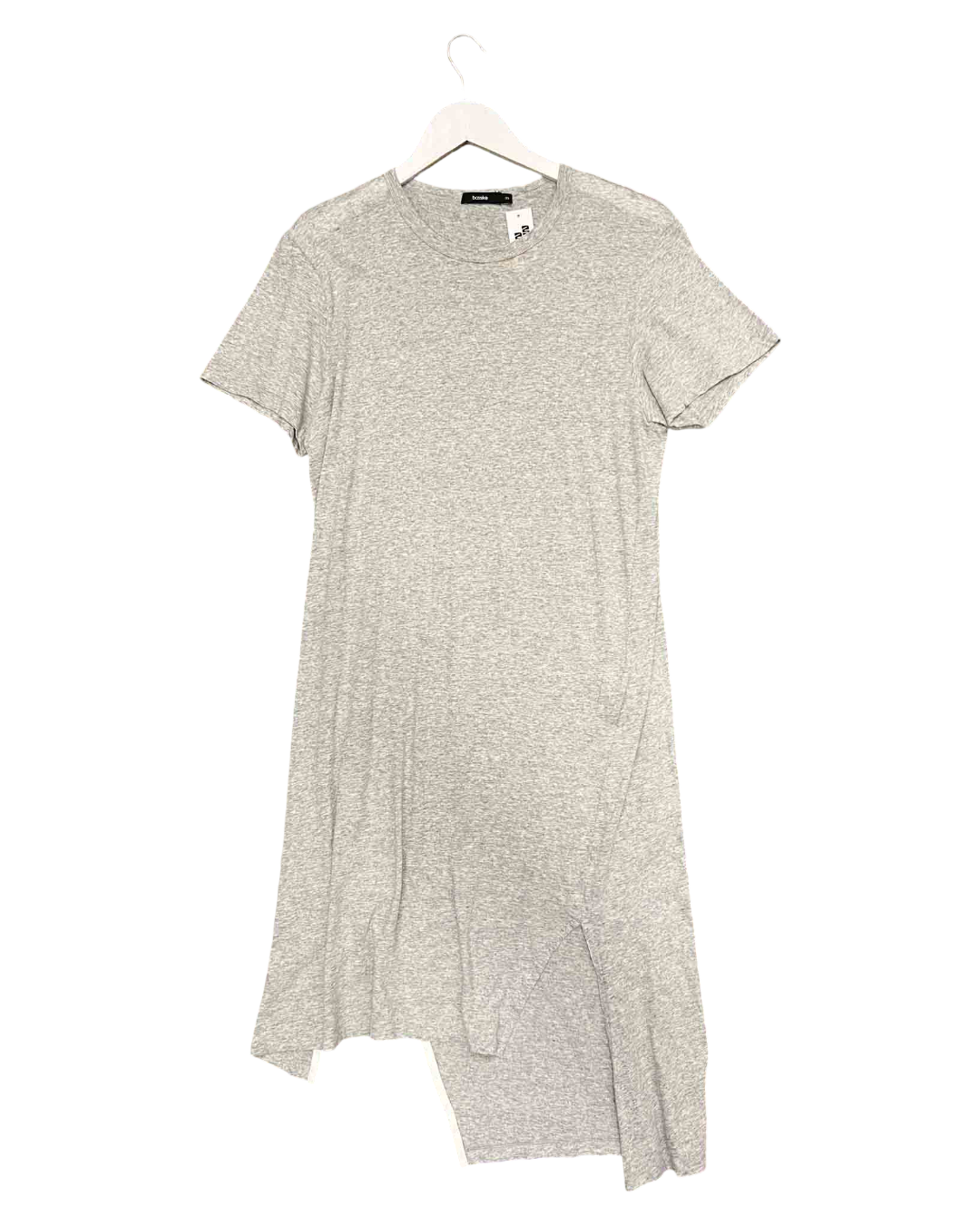Size M | Bassike Grey Cotton T-shirt Dress