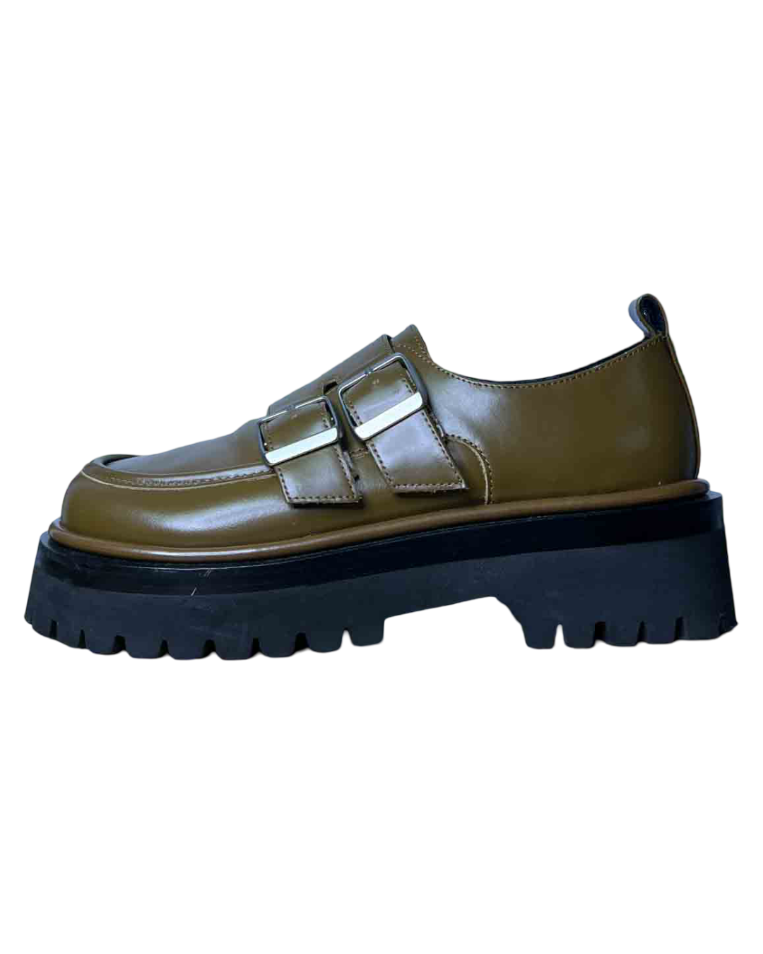 Size 38 | Alpha60 Olive Ezra Loafers