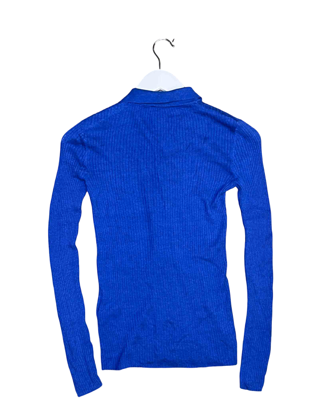 Size S | Obus Cobalt Merino Wool Blend Top