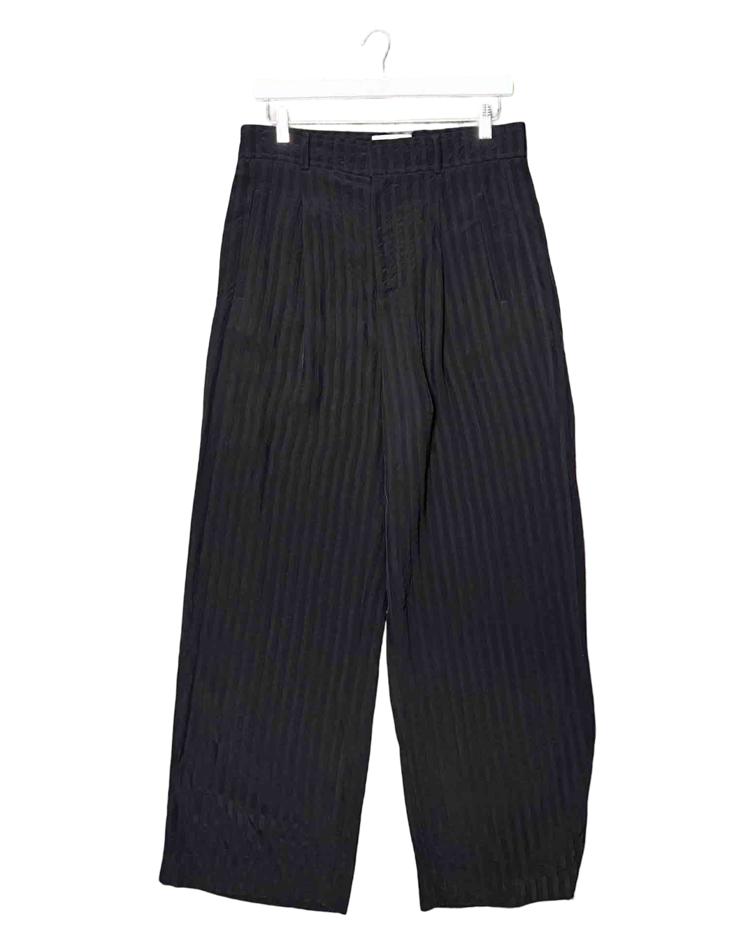 Size 12 | Everlane Black Ribbed Trousers