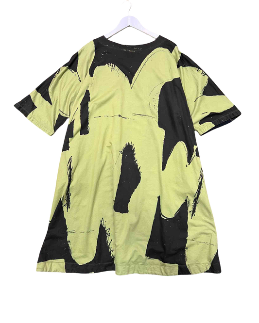 Size M | Moyuru Green Boatneck Dress