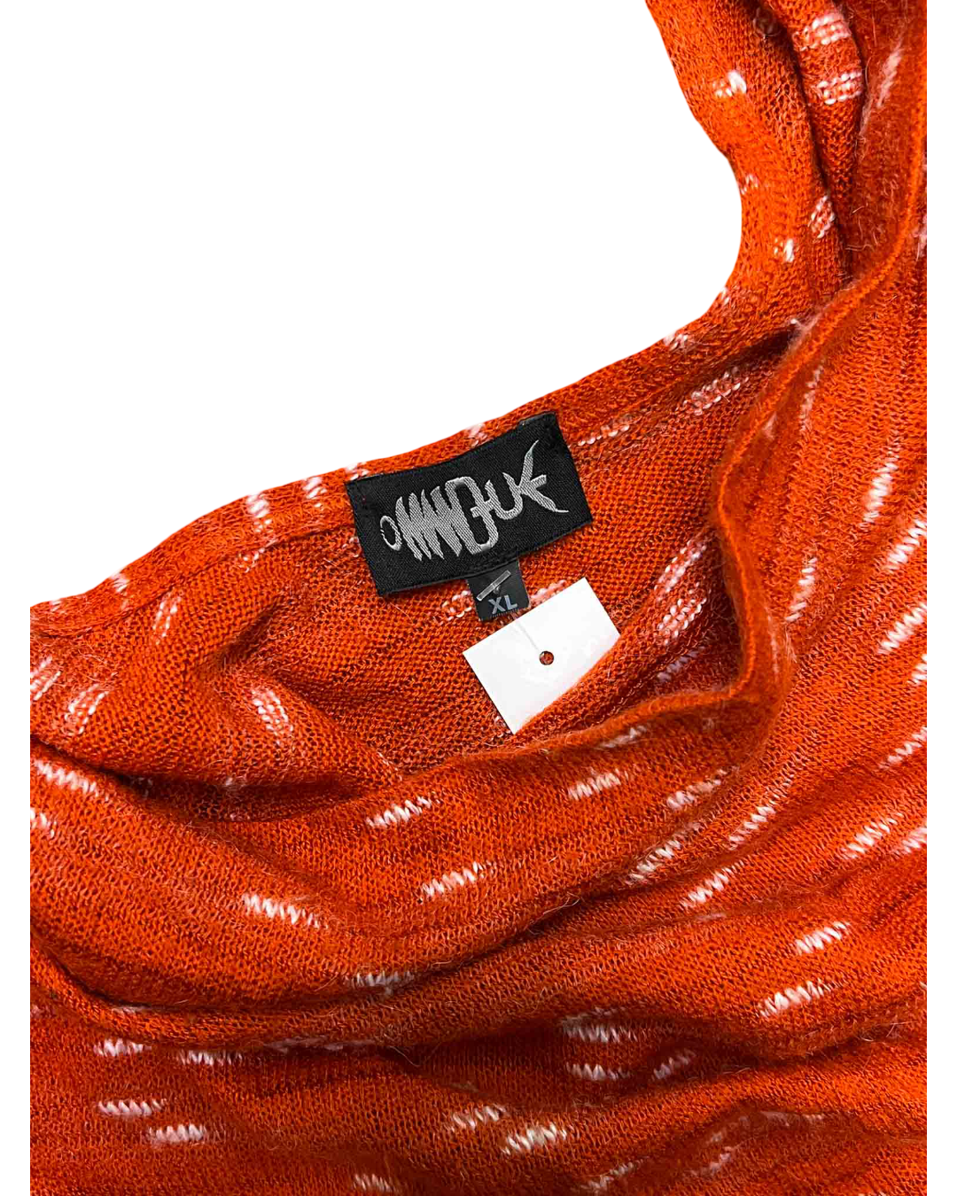 Size XL | Manque Orange Cowl Neck Top