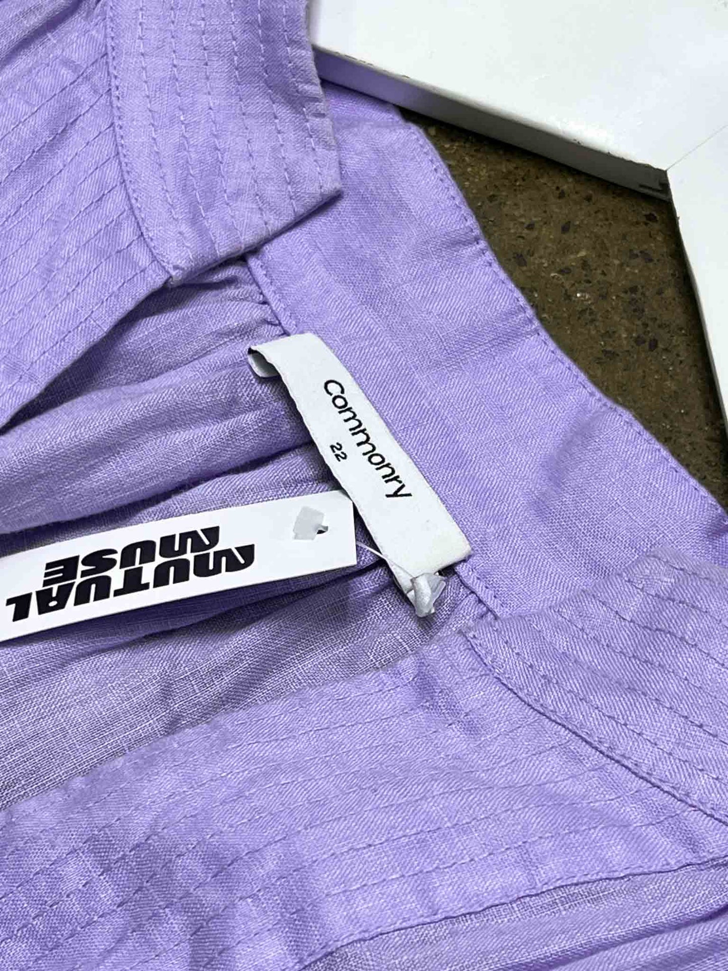 Size 22 | Commonry Lilac Linen Amelia Top