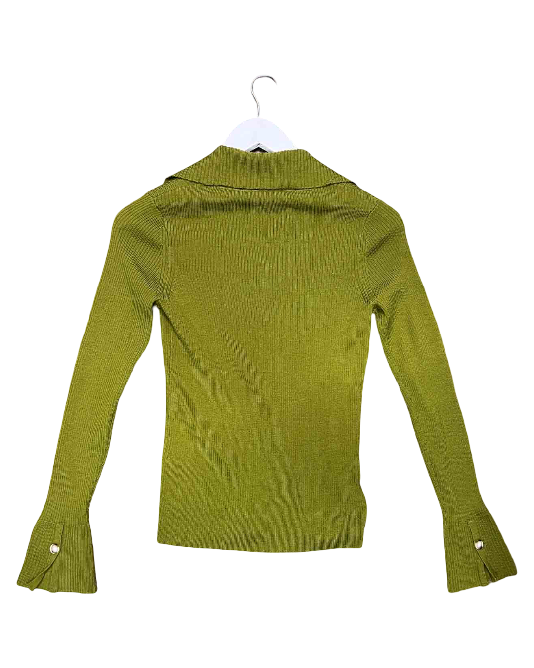 Size XS | Assembly Label Green Cardigan