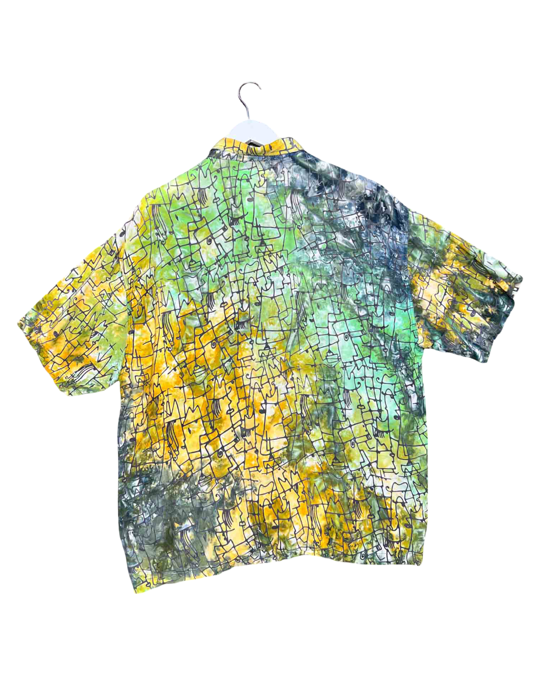 Size M | Mambo Abstract Squiggle Shirt