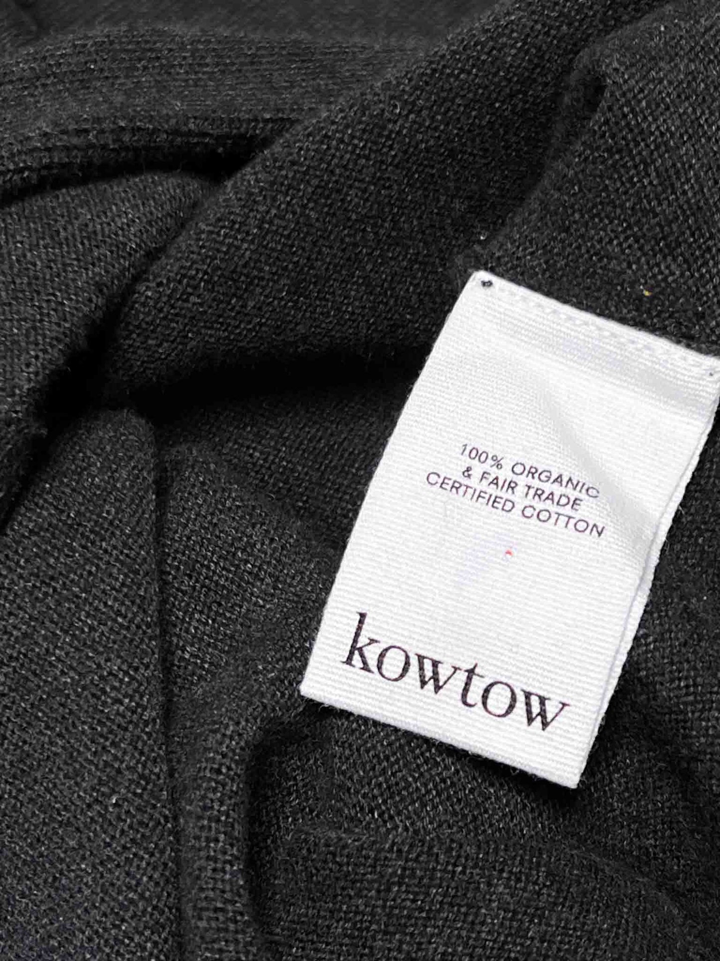 Size M | Kowtow Organic Cotton Microknit Top