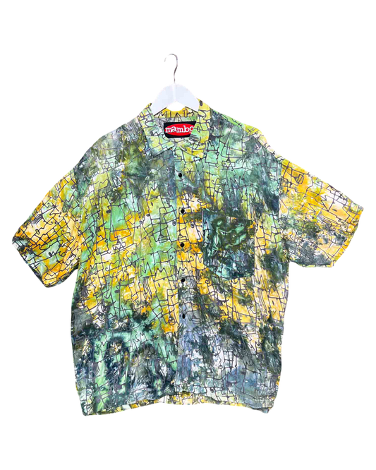 Size M | Mambo Abstract Squiggle Shirt