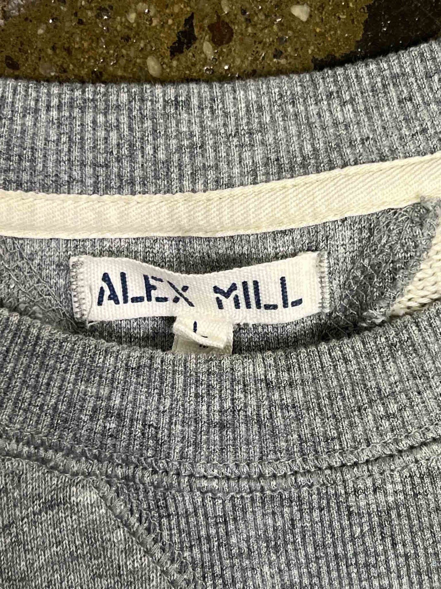 Size L | Alex Mill Grey Marle Sweatshirt Jumper