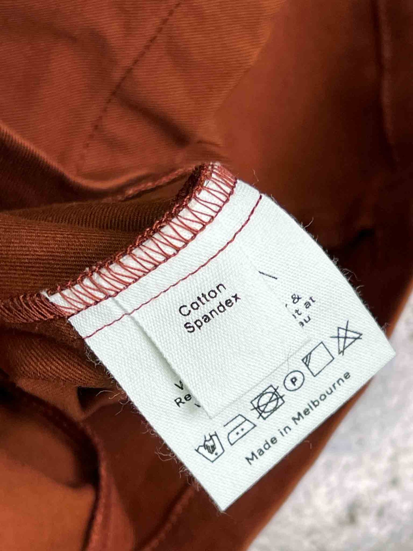 Size 16 (XXL) | Kuwaii Rust Wide-Leg Pants