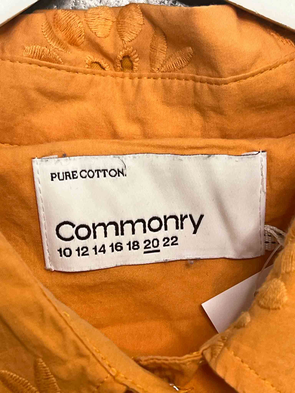 Size 4XL | Commonry Broderie Anglaise Shirt