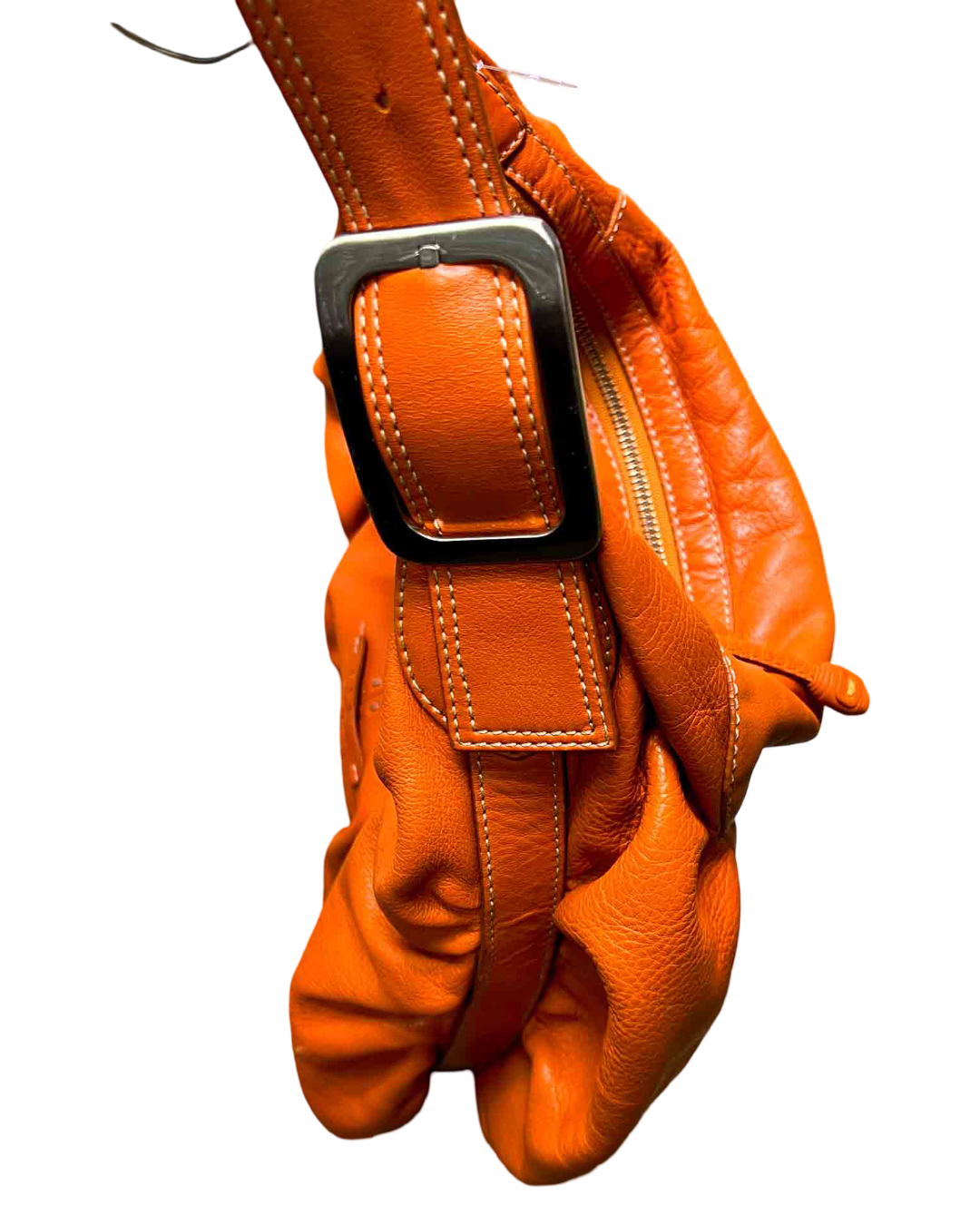 Cole Haan Orange Slouchy Shoulder Bag