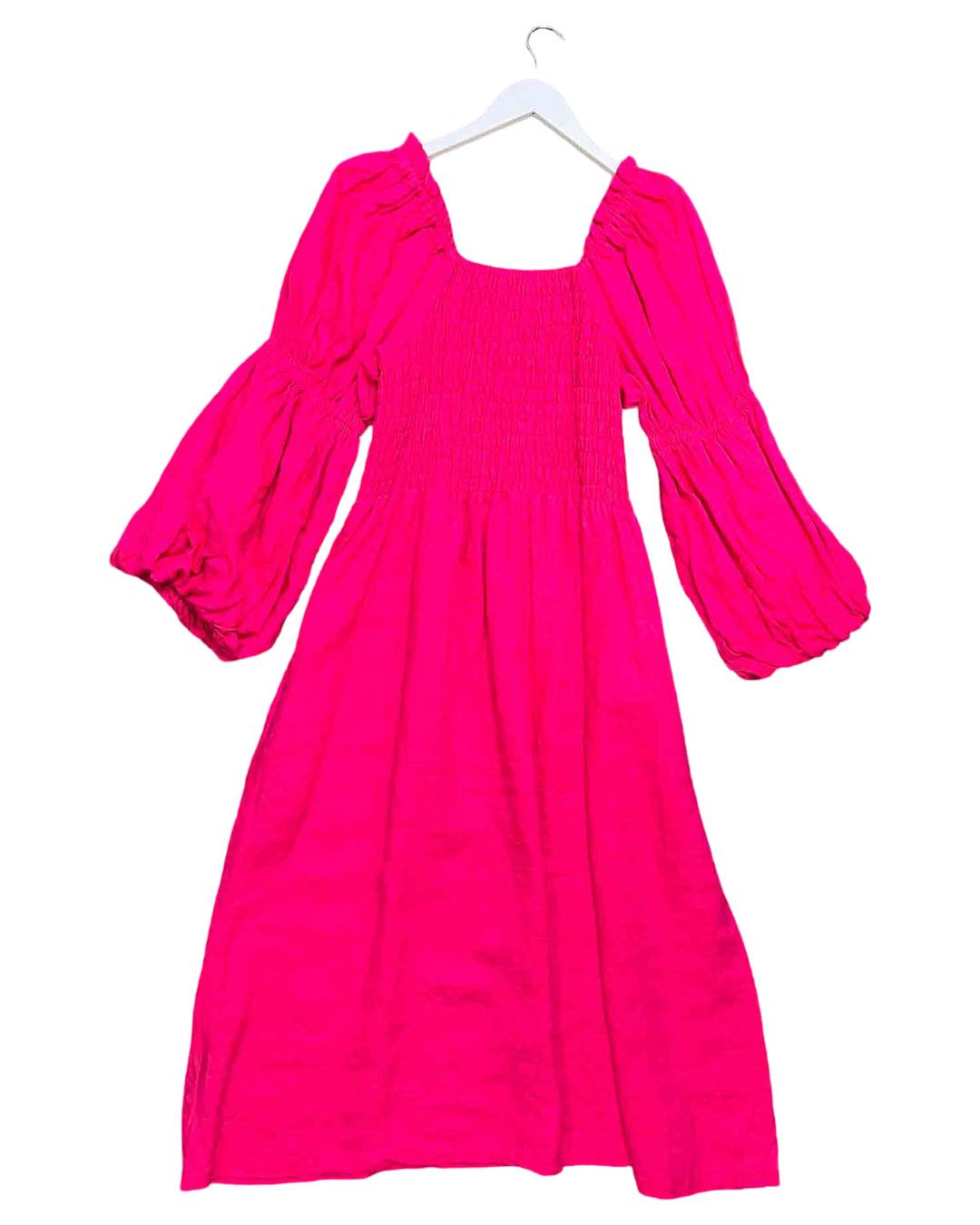 Size 2XL | Variety Hour Hot Pink Linen Token Dress
