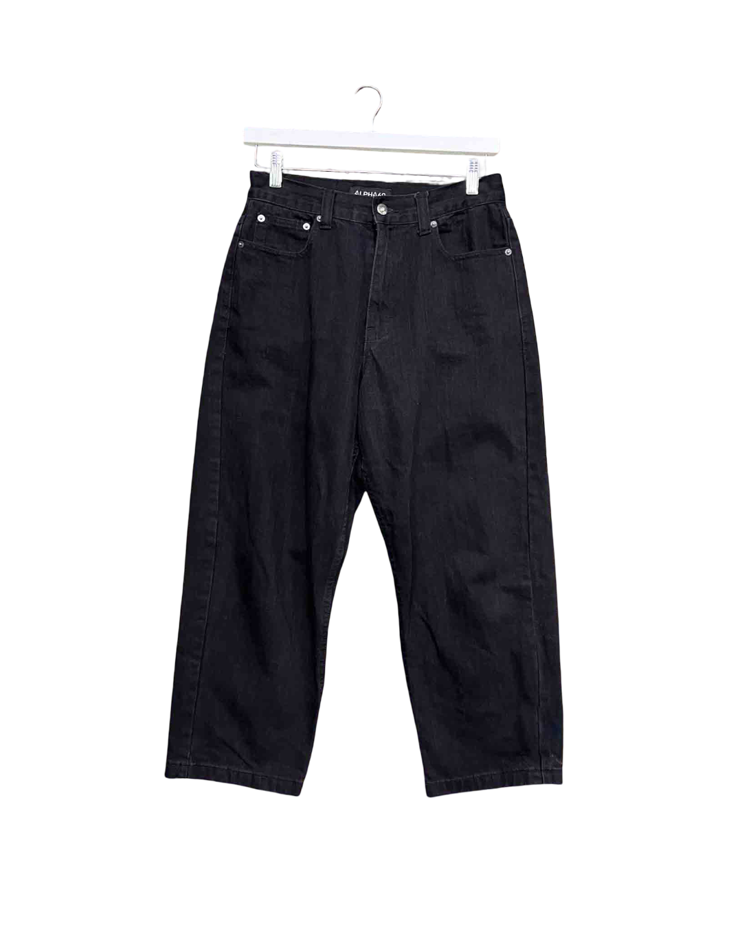 Size M | Alpha60 Black Balloon Jeans