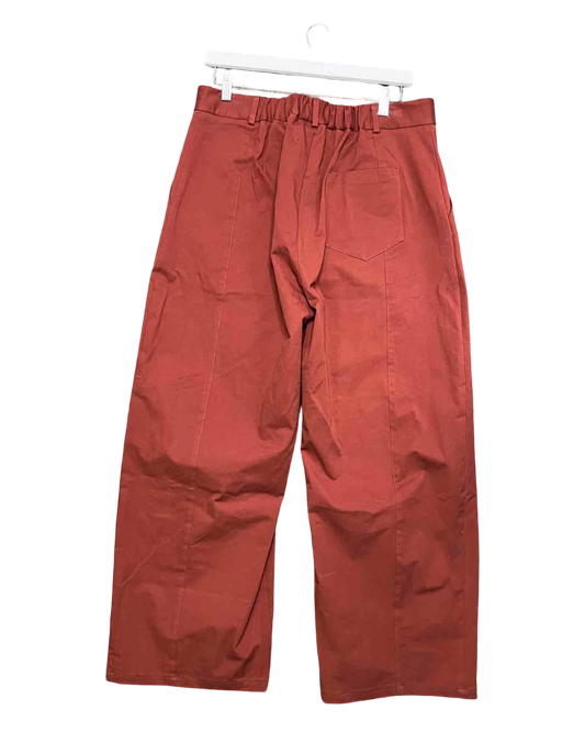 Size 16 (XXL) | Kuwaii Rust Wide-Leg Pants
