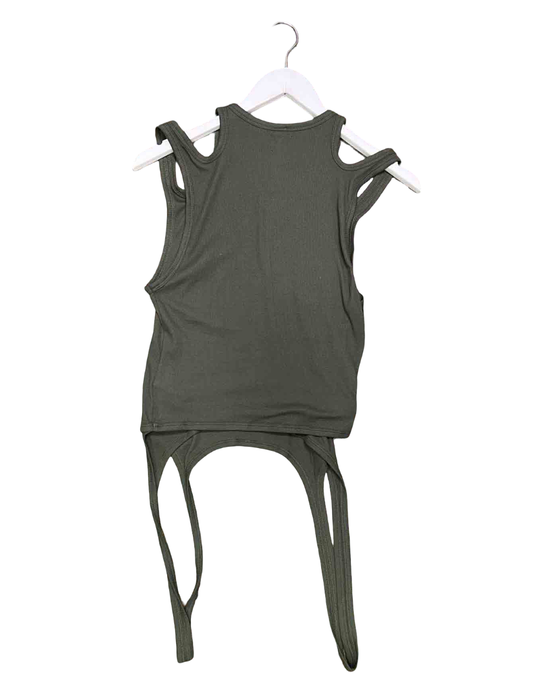 Size L |  Dion Lee Green Double Loop Tank NWT