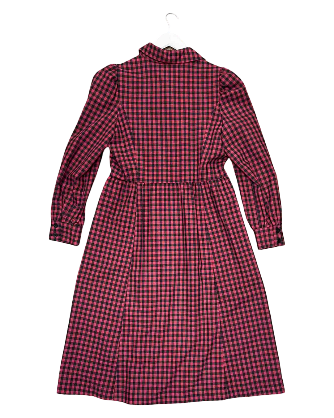 Size M | Obus Cotton/Linen Gingham Midi Dress NWT