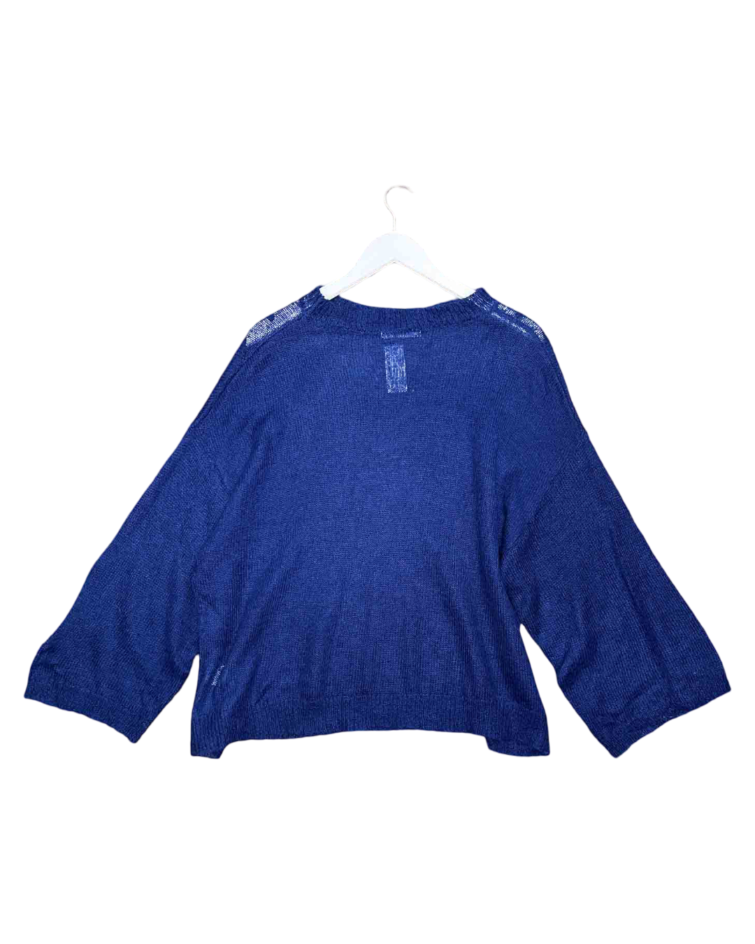 Size XS | Morrison Blue Mohair Blend Jumper
