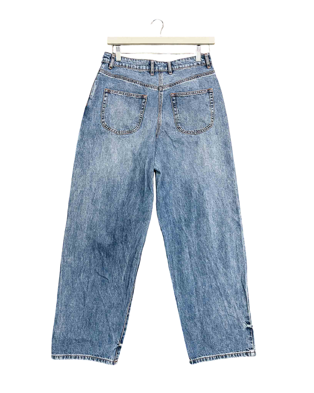 Size 29" | Kloke Barrel Leg High Waisted Jeans
