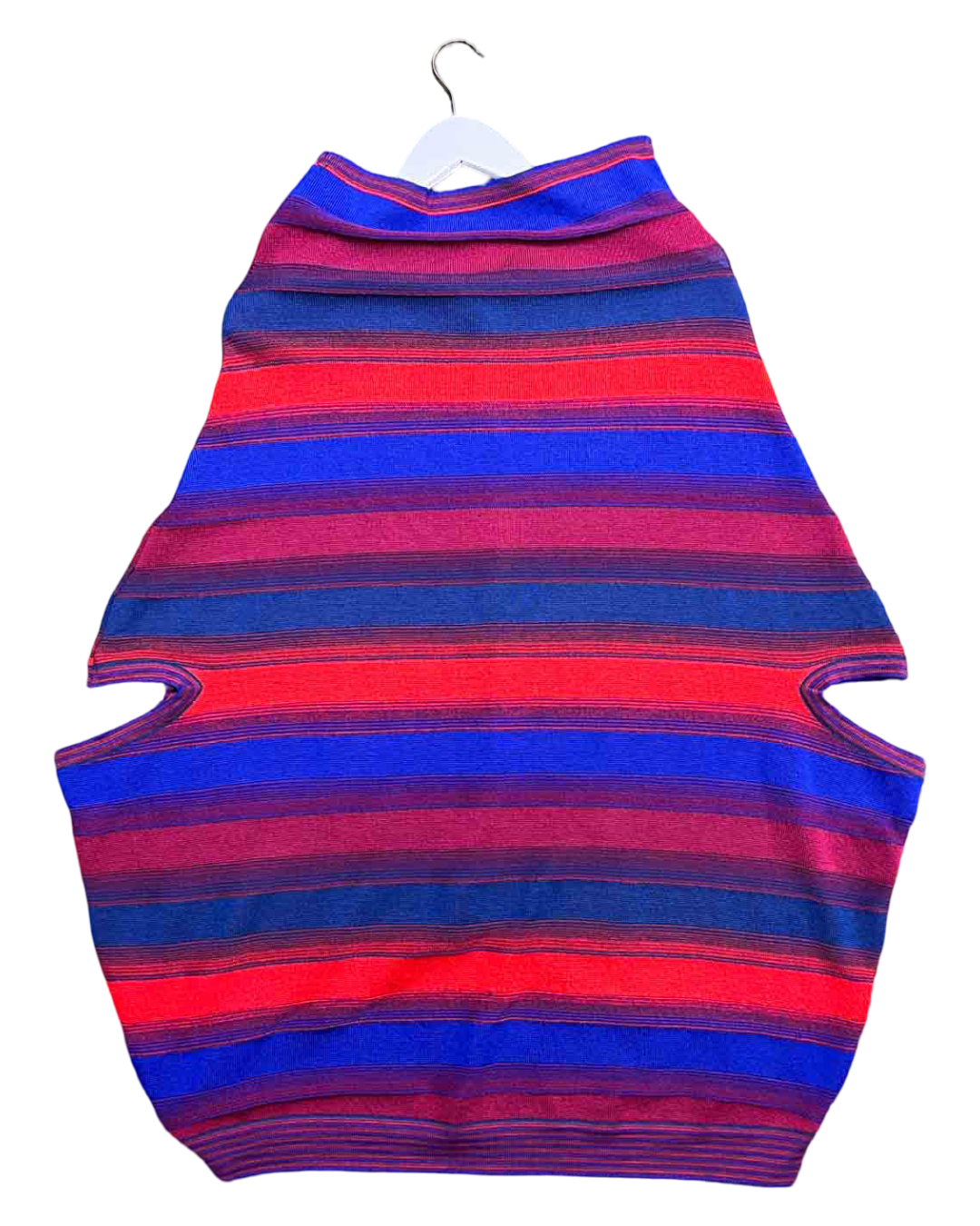 Size OS | Fool Batwing Striped Wool Jumper