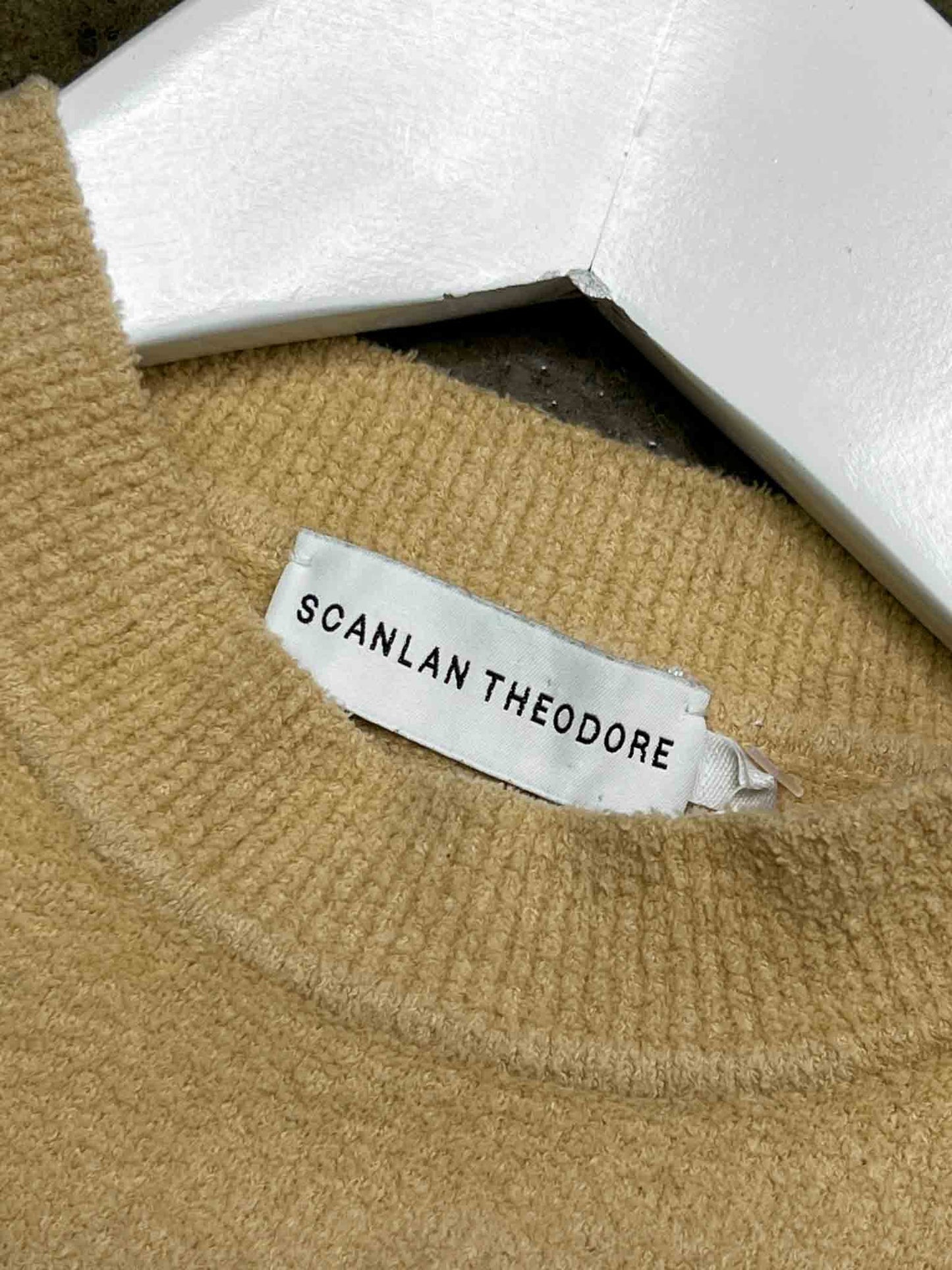 Size XS | Scanlan Theodore Beige Teddy Knit Top