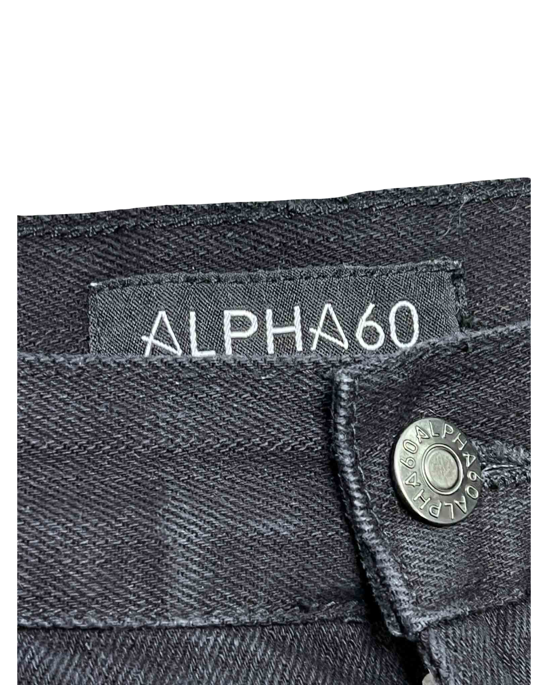 Size M | Alpha60 Black Balloon Jeans
