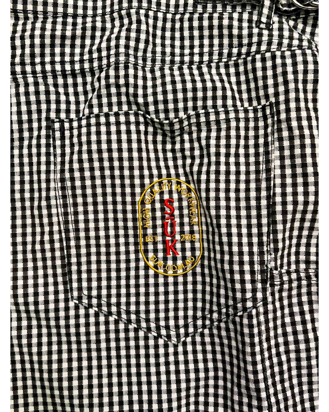 Size 26 (6XL) | Suk Gingham Utility Shorts