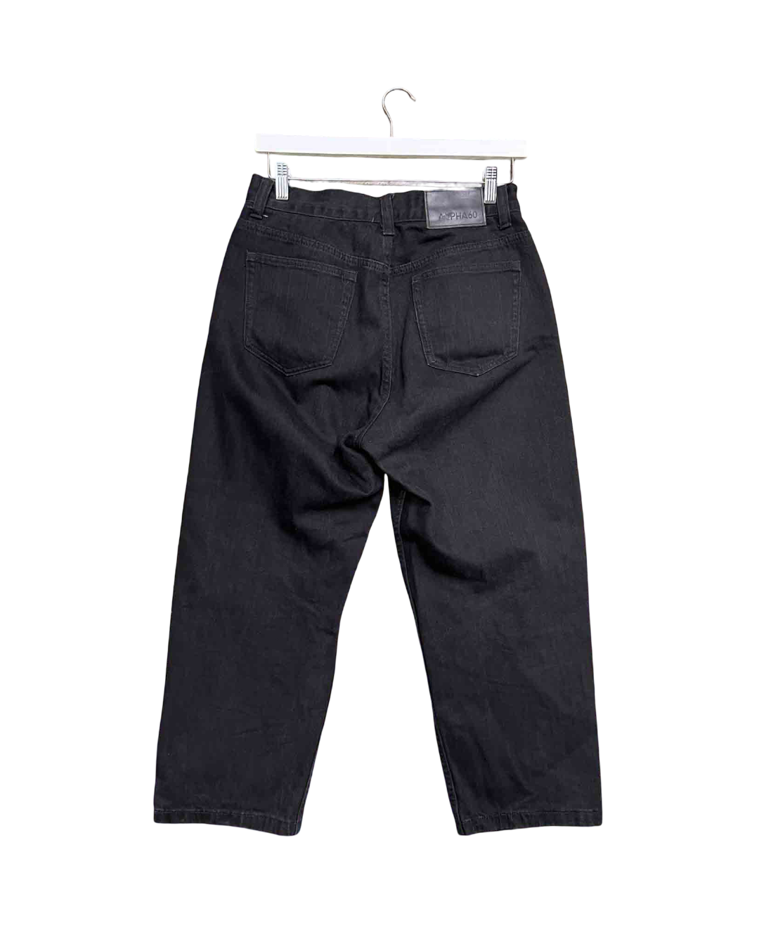 Size M | Alpha60 Black Balloon Jeans