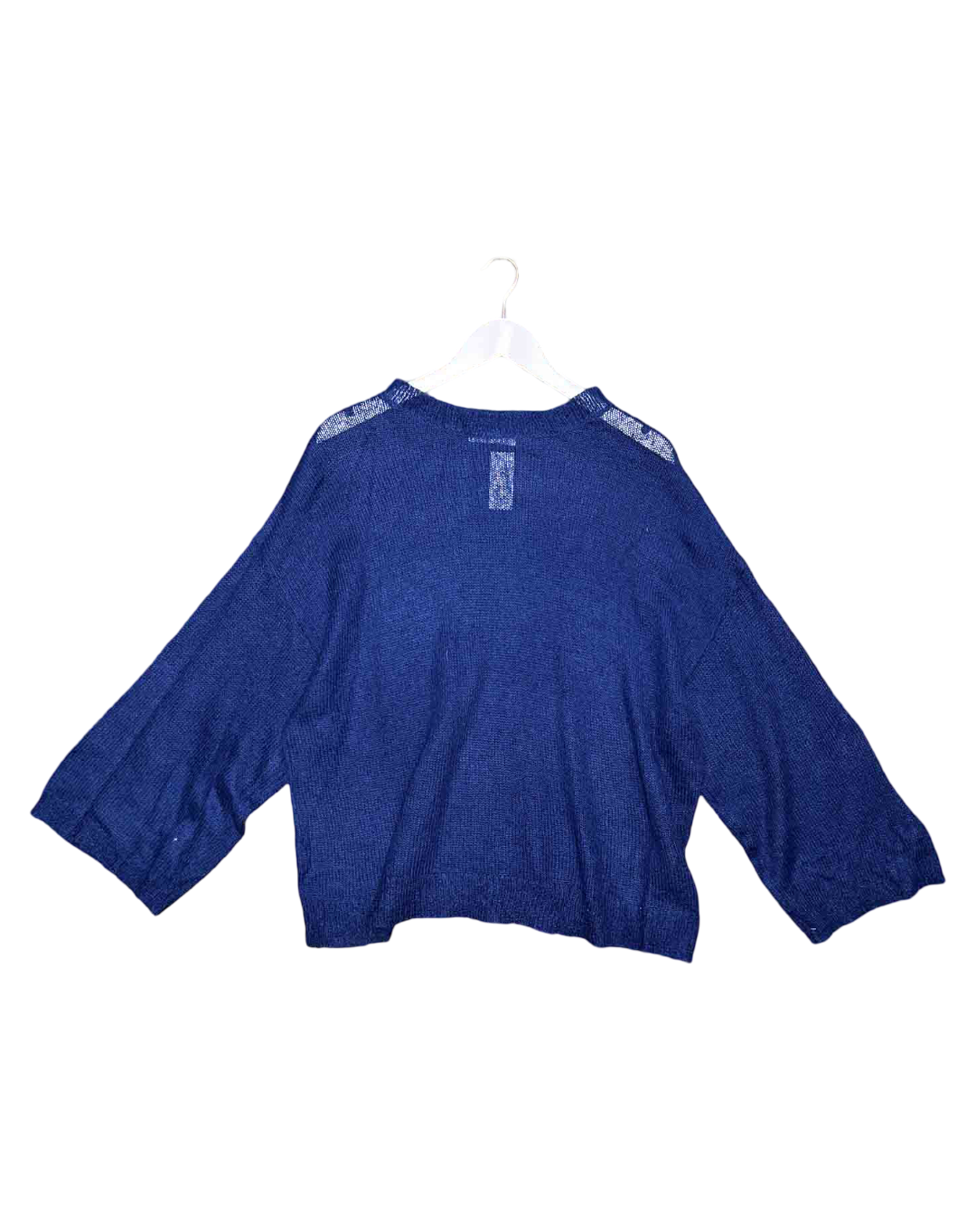 Size XS | Morrison Blue Mohair Blend Jumper