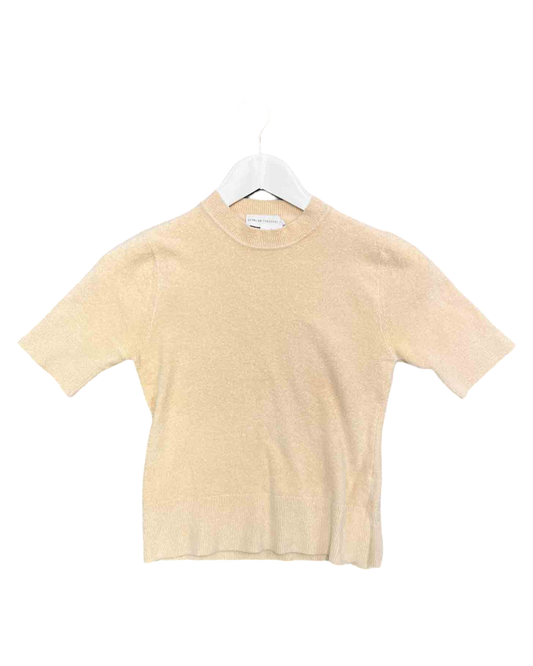 Size XS | Scanlan Theodore Beige Teddy Knit Top