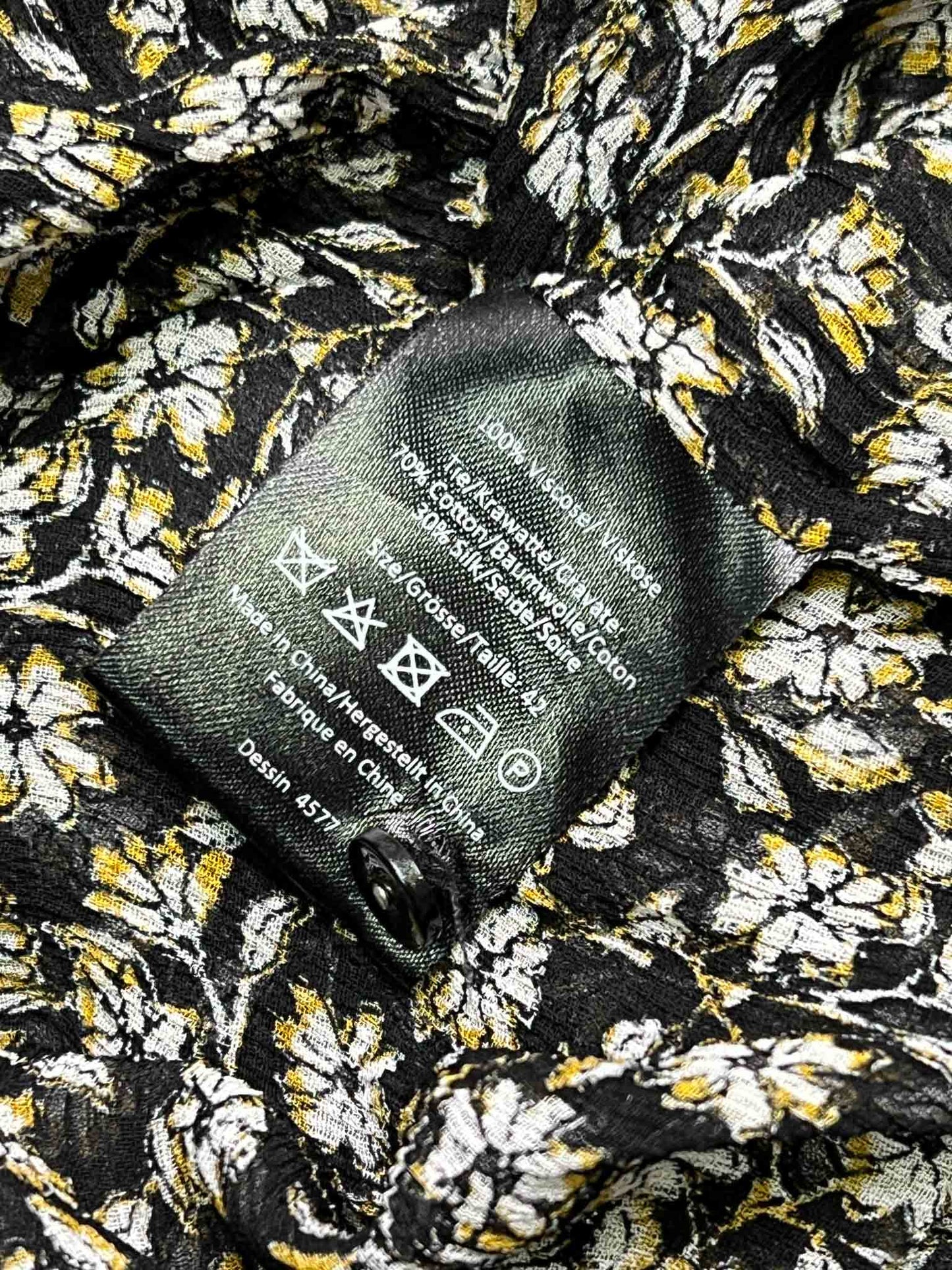 Size XL | Baum und Pferdgarten Floral Sheer Shirt